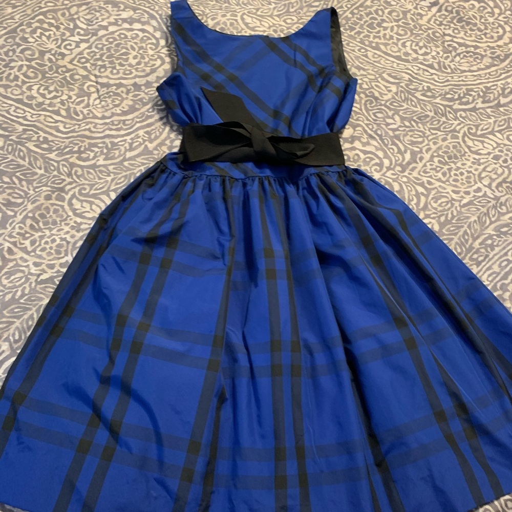 Ralph lauren girl plaided dress.